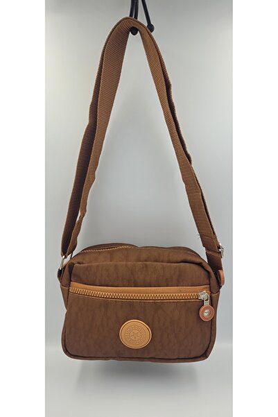 KIRASE Kadın Kırınkıl Kumaş Kolon Askılı 2 Bölmeli Orta Boy Spor Çanta