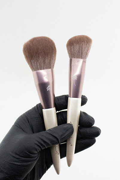 GXMPRO فرشاة كونتور، مجموعة فرشاة كونتور بودرة أحمر الخدود