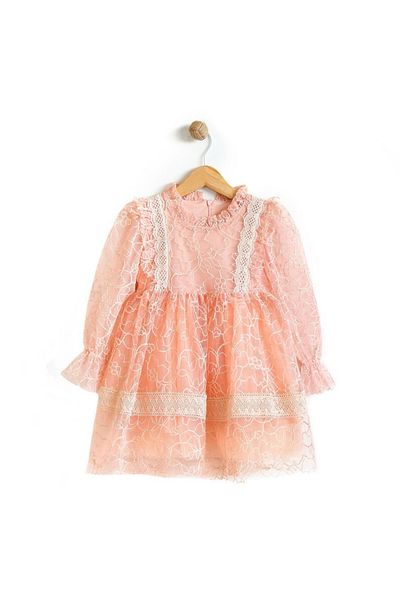 Rise Raba Rochie Fata Ivy Dantela Rochie Sezonala 2-5 Ani