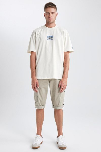 DeFacto Regular Fit Cotton Capri N6621az23sm
