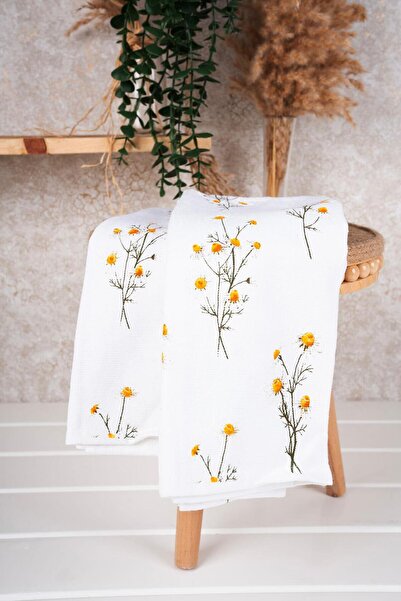 Baveno 100% бавовна, подвійний, 40x66 см, з вишитим візерунком, рушник для рук і обличчя/набір рушників