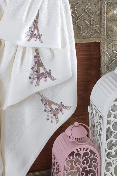 Ellia Soft Σετ πετσετών μπάνιου Eifel 100% βαμβακερό 3 τεμαχίων |   Σετ Τουρκικού Μπάνιου |   Σετ προίκας
