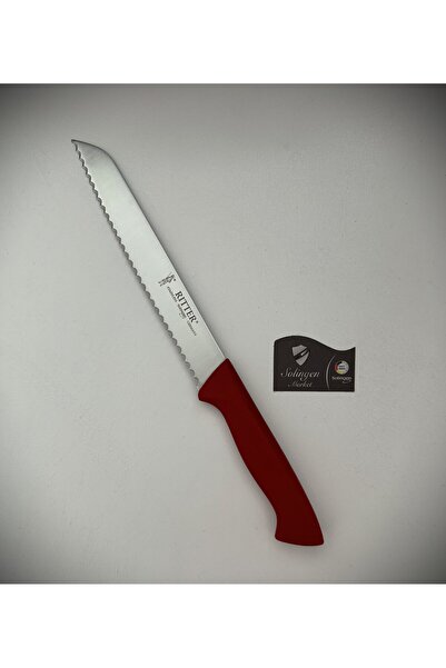 Solingen Rıtter Ekmek Bıçağı 19 cm Kırmızı