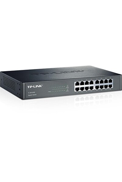 TP-LINK Tl-Sg1016D 16 Port Gigabit Metal Case Rackmount Switch