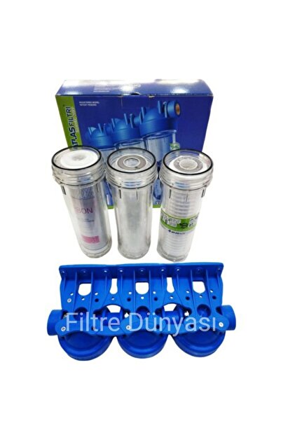 Filtre Dünyası 3/4 Giriş Çıkış Daire Tipi Arıtma Anasu Giriş Üçlü 3/4