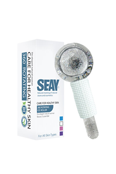 Seay Ice Globe Buz Küresi Soğuk Terapi Topu Masaj Tasarımlı Beyaz Renk