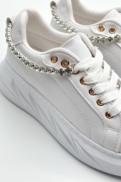 Shoebutik Αθλητικά παπούτσια Ritim White Stone