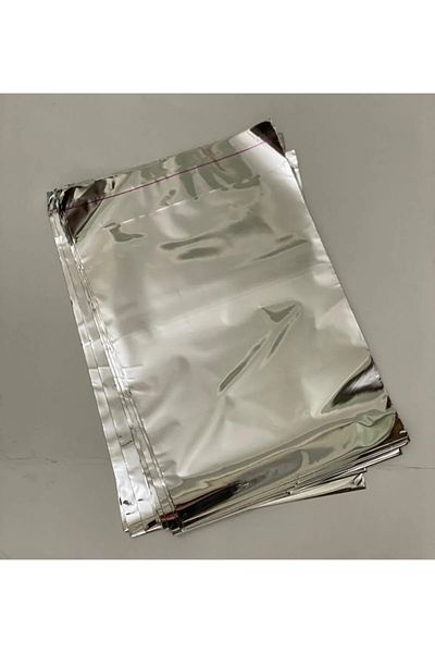 san 20x25cmSilver Bag - Metallized Tape, 100 Pieces (1 Pack 100 Pieces)