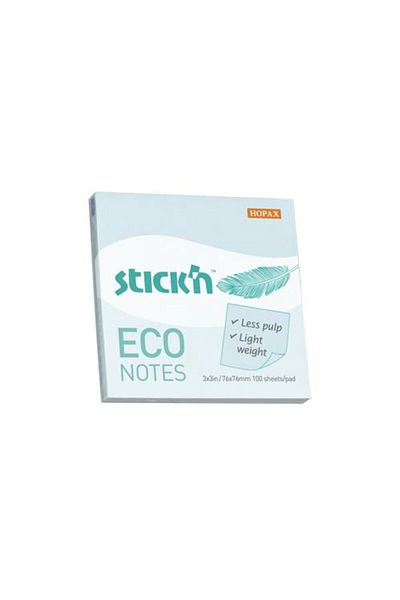 Gıpta Stickn Adhesive Note Paper 76x76 Mm Pastel Blue