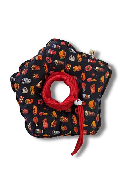 UTDpet Fastfood Patterned Cat and Dog Elizabeth Protective Collar
