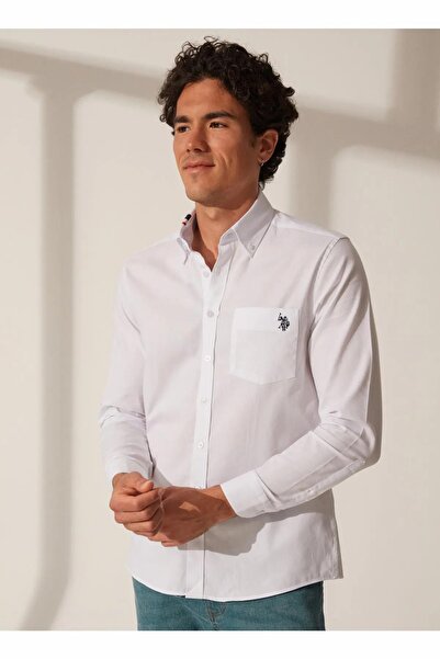 U.S. Polo Assn. Us Polo Assn Dokuma Erkek Gömlek 1576625