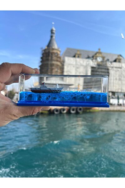 Coverzone Sevgiliye Hediye Batmayan Aşk Gemisi Dekoratif Ev Süsü Özel Hediye