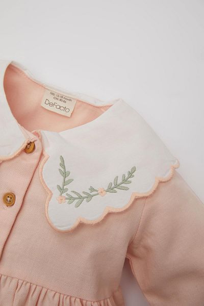 DeFacto Baby Girl Long Sleeve Twill Dress C0542a524sp
