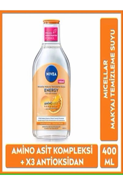 NIVEA NiveaMicellar Makyaj Temizleme Suyu AMINO ACID COMPLEX 400ml - YÜZ,GÖZ,...