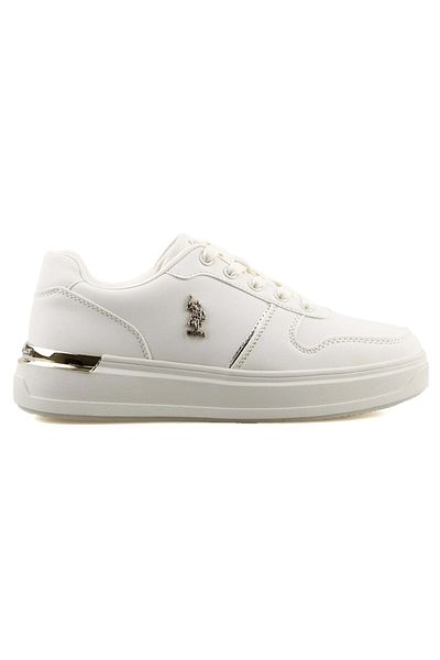 U.S. Polo Assn. قاعدة. بولو أسن. حذاء رياضي للجنسين من Alka - حذاء رياضي بيج