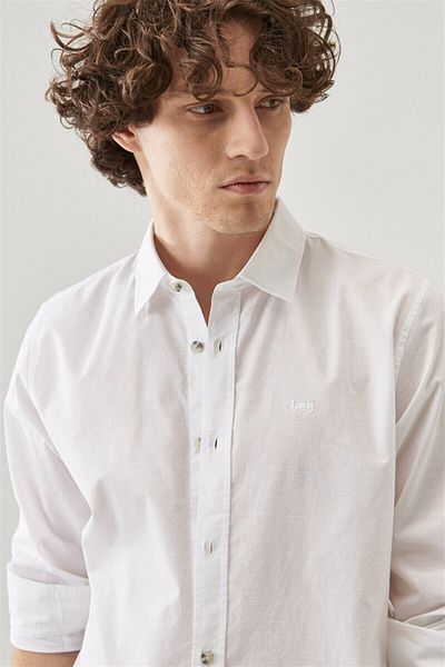 Lee Ls Shirt White