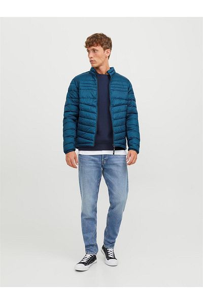 Jack & Jones Jjehero Noos Μπλε κολάρο