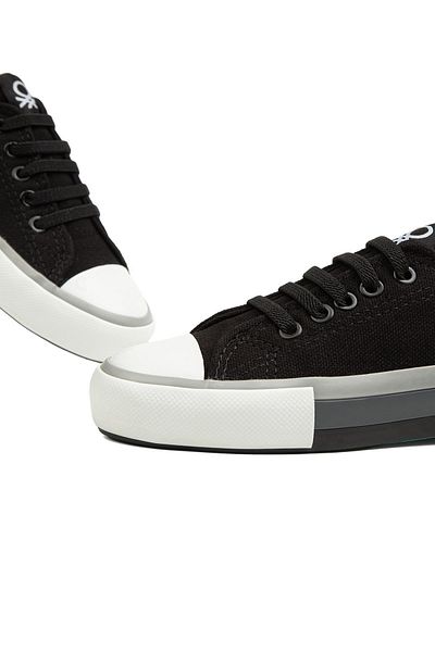 Benetton ®| Bn-90175 -3394 Black - Children's Sneakers