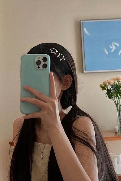 BAHELS Silver Color 4-Piece Trend Snap Star Buckle