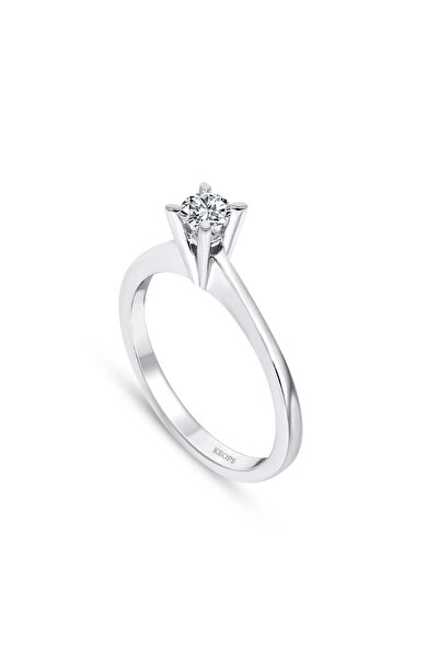 Keops Pırlanta D Renk 0.20 Karat Pırlanta Tektaş Yüzük