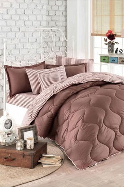Zarif Home Classic Ranforce Διπλό Σετ ύπνου - Απλό/ριγέ