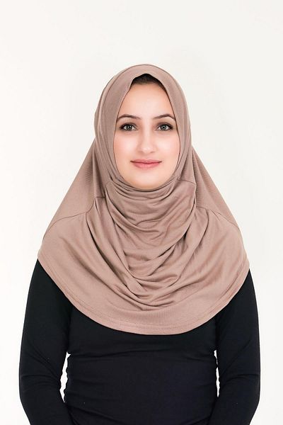 Sensu Hijab Ready Turban Πλισέ Πρακτικό Πανί Προσευχής