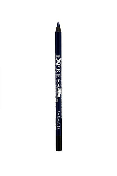 Farmasi EXPRESS WTERPROOF EYE PENCIL DARK BLUE 02/WATERPROOF/SUITABLE FOR SENSITIVE EYES