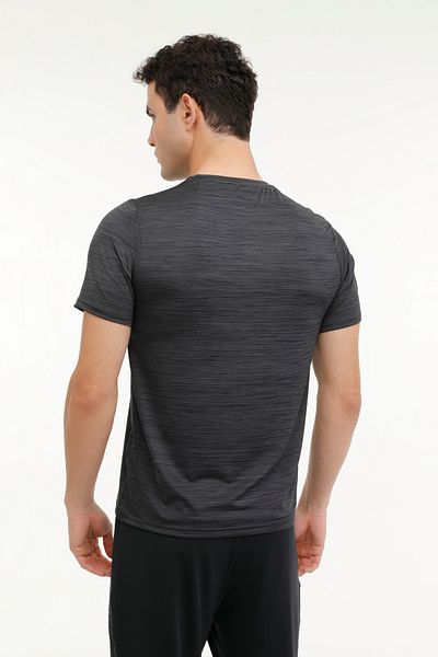 lumberjack M-CT1328 BS-C PS T-SH 4FX ANTHRACITE MULINE Ανδρικό κοντομάνικο μπλουζάκι