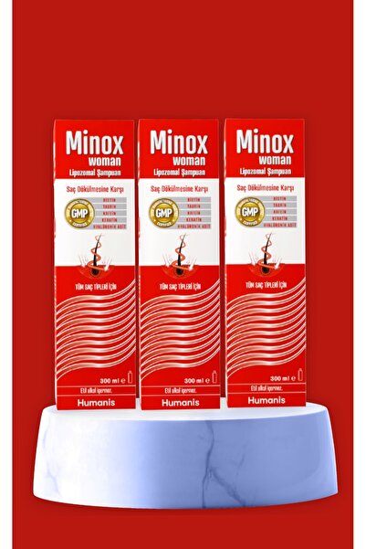 Humanis Minox Lipozomal Woman Şampuan 300ml X3 Adet