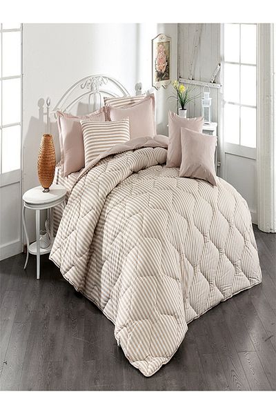 Zarif Home Classic Ranforce Μονό Σετ ύπνου - απλό/ριγέ