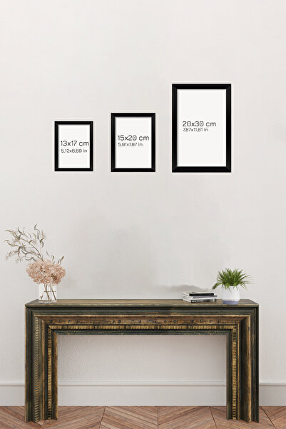 Artavessa 4 Parça Çerçeve Görünümlü Mdf Tablo Seti