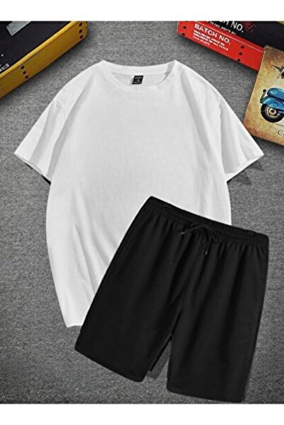 FECCY Unisex Oversize T-shirt Shorts Set