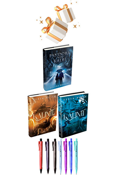 Ephesus Yayınları Pandoranın Kalbi Kalıntı 2li Set Ciltli + Faber Castell Eco...