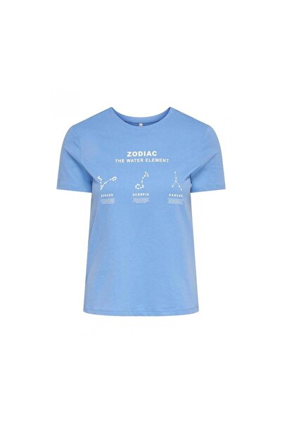 ONLY 15286710 Μπλε γυναικείο μπλουζάκι