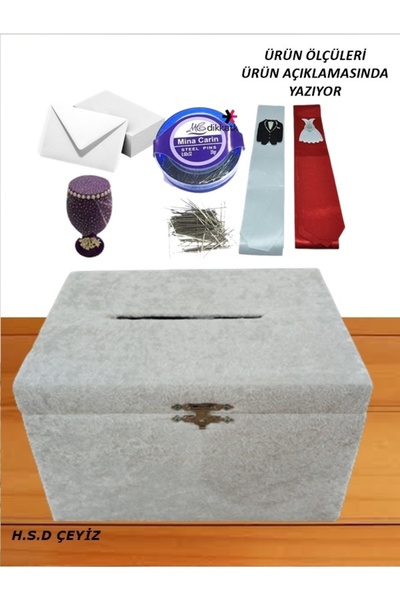Hasret Çeyiz Takı Sandığı Sünnet Nişan Düğün Damat Çeyiz Sandık 0505