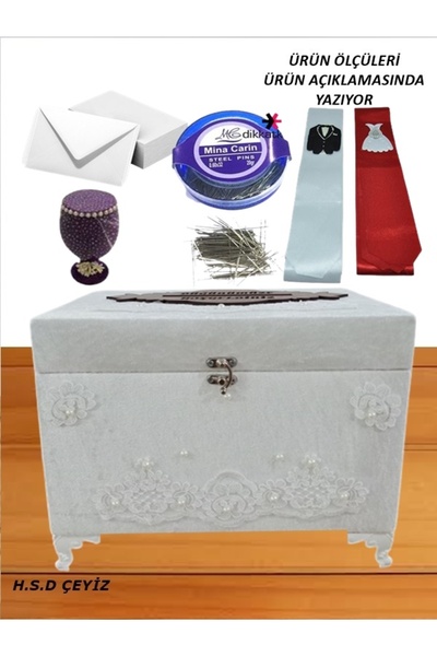 Hasret Çeyiz Takı Sandığı Sünnet Nişan Düğün Damat Çeyiz Sandık 0508