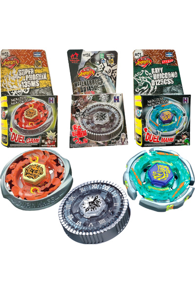 BEYBLADE Metal Fusion bb-104 bb-71 bb-59 fırlatıcısız (ETCI3)