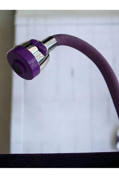 BugünAl Purple Kubar Silicone Faucet Head