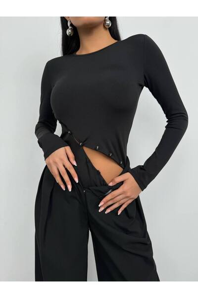 Secret Passion Lingerie Новий сезон Асиметрична блуза з ґудзиками для жінок