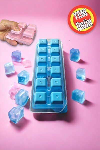 Şahane Pazar 12 Li Bas-Parmak Silikon Buz Kalıbı G132 FMA00295