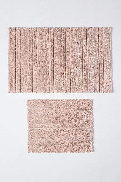 Doqu Home Doquhome Pera Πατάκι Μπάνιου Πούδρα 60x100cm