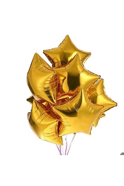 Bkmc 5 STAR FOIL BALLON 18 inch 45 cm