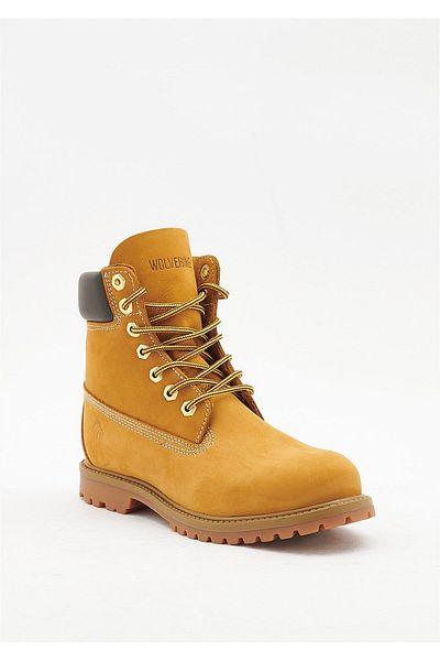 Wolverine Stanford Women's Yellow Nubuck Boots