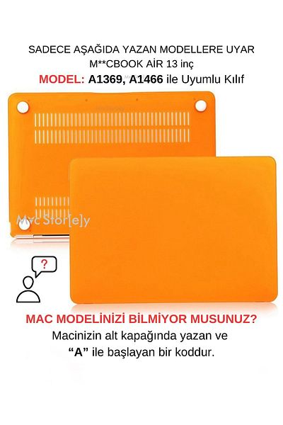 Mcstorey حافظة ماك بوك اير غير لامعة متجمد متوافقة مع ماك بوك اير 13 بوصة A1369 A1466