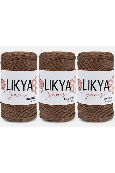 Eloy Likya Polyester Lux Macrame Κλωστή 100 Gr 3 ΤΕΜ