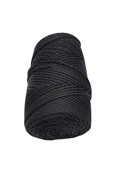 angel çanta aksesuar Αξεσουάρ Angel Bag Glitter Polyester Macrame Μαύρο Χρώμα 200 γρ