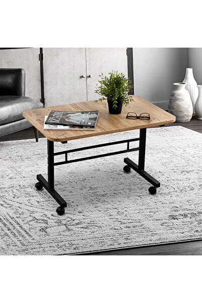 Weblonya Tekerlekli Orta Sehpa Ofis Sehpası Yan Sehpa Mobilya 5404