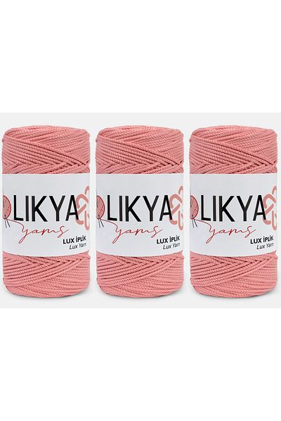 Eloy Likya Polyester Lux Macrame Κλωστή 100 Gr 3 ΤΕΜ
