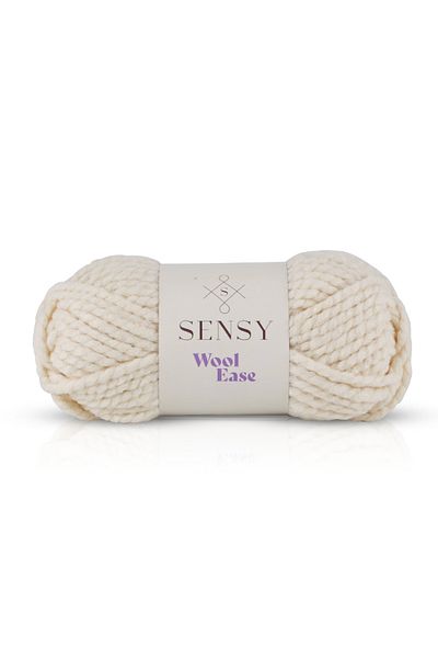SENSY قبعة صغيرة من الخيط المحبوك يدويًا من Premium Wool Ease قبعة صغيرة من الخيط الصلب