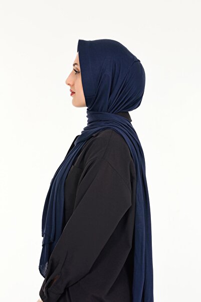 Sensu Şal practic din bumbac pieptănat, gata de fabricat, cu închizătură Hijab